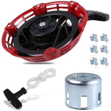 Seilzugstarterabdeckung für Honda GX120, GX160 und GX200 Motoren (Stahllaschen) 4/5,5/6,5 PS