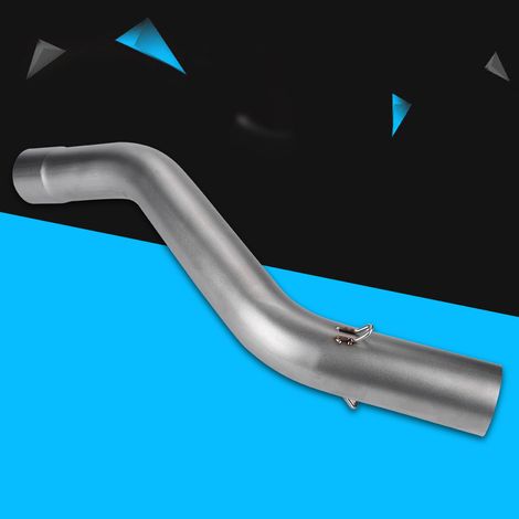 Tuyau de liaison centrale échappement moto pour KAWASAKI ZX-6R 2009-2015, raccord de modification, tube intermédiaire en acier, kit performance (1/5)