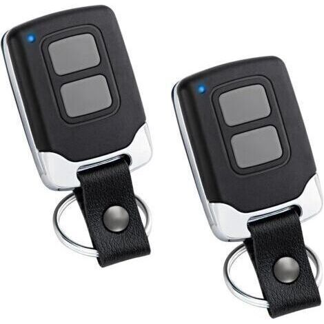 2-piece garage door remote control for NORMSTAHL EA433 2KS, EA433 2KM Micro, EA433 4KS, N002800, T433-4, compatible with Crawford 433.92MHz remote control (1/4)