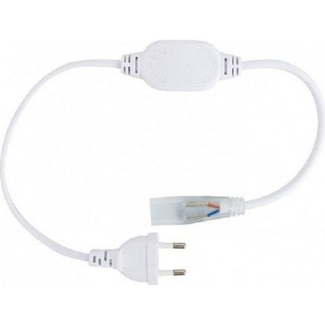 Trade Shop - 12MM LED-STREIFEN-STECKER 220V LED-STREIFEN-ZÜNDSTECKDOSE S-220V-12 - (1/3)