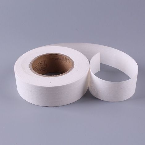 1 rouleau Ruban à joints en papier, 4,7 cm x 75 m, pour plaques de plâtre, finition invisible, résistance élevée (1/4)