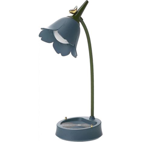 Lampe de bureau pour enfants, lampe de table LED à intensité variable avec 3 températures de couleur pour lire, étudier, travailler - Bleu (1/2)
