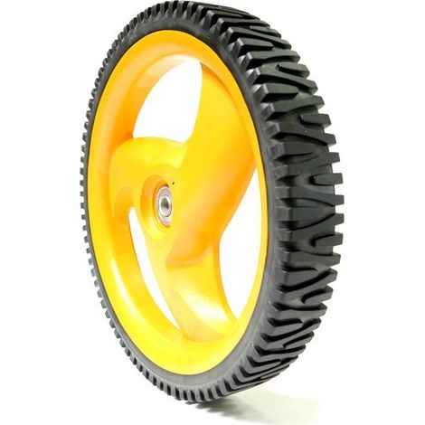 Roue arrière tondeuse 295mm – Largeur 45mm – Compatible Mc Culloch et Partner – Remplacement facile pour modèles M53 et P53 - 532432749 (1/4)