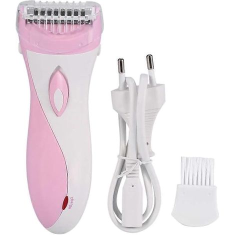 Rasoir électrique pour femmes, épilateur rechargeable pour bras, jambes, aisselles et corps. Tondeuse à poils. (1/4)