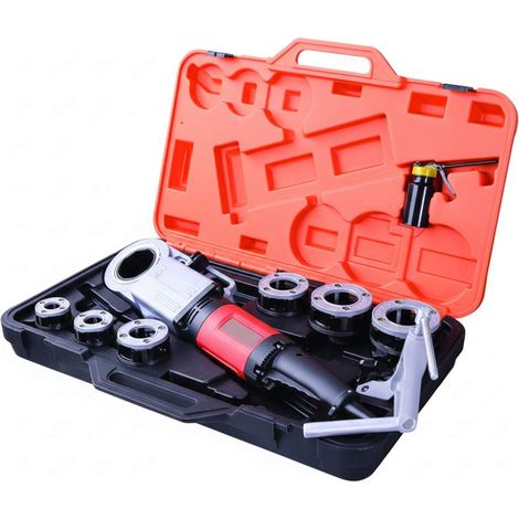 1350W tragbare elektrische Rohrgewindeschneidmaschine für 1/2"-2" Rohre mit Koffer