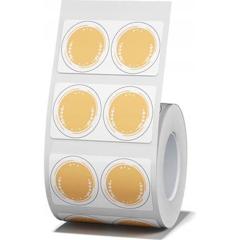 Étiquettes autocollantes NIIMBOT 20 mm pour roues à grains, 310 pièces, pour B21/B3S/B1 Original (1/2)