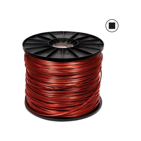 Bobina 10 Kg filo per decespugliatore COEX LINE quadra Ø 4,5 mm lunghezza 520 m