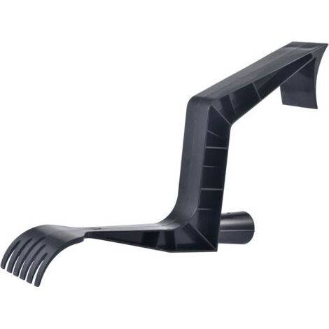 Ahlsen Outil de nettoyage de gouttières génial - Outil de nettoyage de gouttières pour la maison et l'extérieur - Outil de nettoyage de gouttières,33.5235.5cm,noir (1/4)