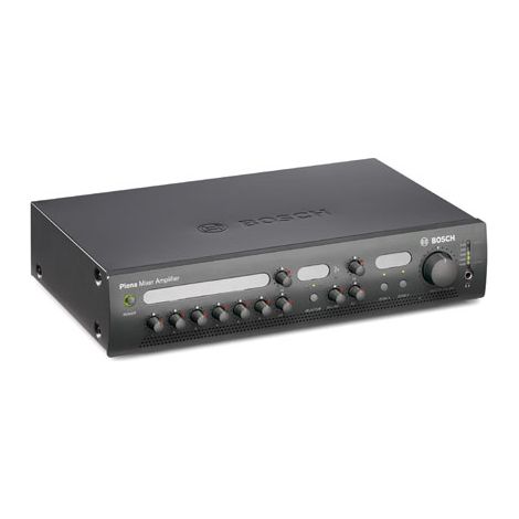 Bosch Ple-2ma240-eu Amplificador Mezclador, 2 Zonas, 240w