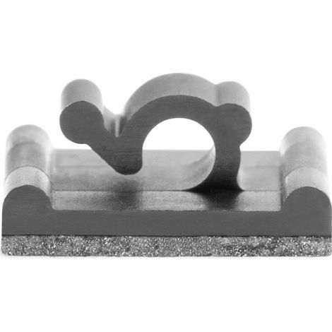 HellermannTyton MAGRA3-PA66/NDFEBR5-BK (50) Clip fermacavi 151-04466 Intervallo Ø fascio 3 mm (max) Nero 50 pz. (1/2)