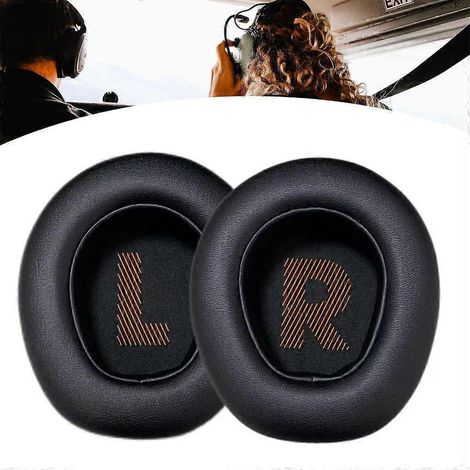 1 paire de coussinets d'oreille en mousse épaisse pour casque Quantum 400/Q400 (1/4)