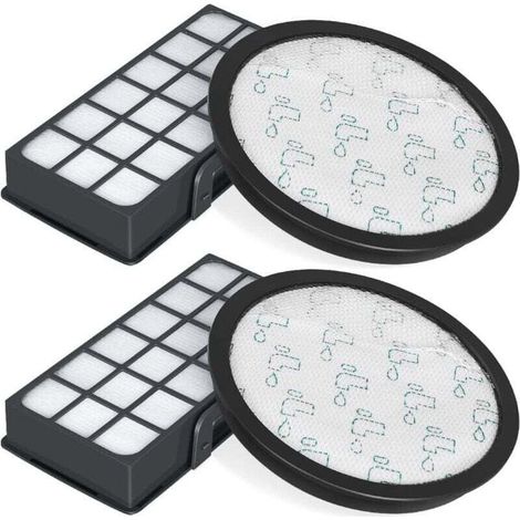 Ensemble de 2 filtres HEPA pour aspirateurs Rowenta Silence Force Cyclonic 4AAAA RO7647EA RO7663EA RO7676EA RO7681EA (modèle RO76xx), accessoires de remplacement de filtre ZR903701 (1/4)