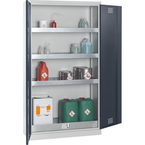 eurokraft pro, Armoire de sécurité, avec 3 tablettes de