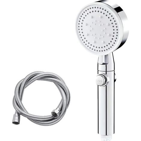 Pommeau de Douche multifonction Avec Flexible de 150 cm 5 Modes (1/5)