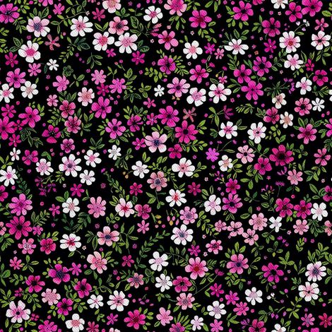 Tela decorativa para exteriores Oxford - Motivo floral I DX5188 (1/5)