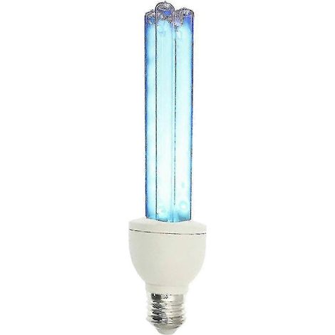 Ampoule à tube UV E27 pour désinfection, lampe germicide, ozone, 15 W, 220 V, Hy-hao (1/5)