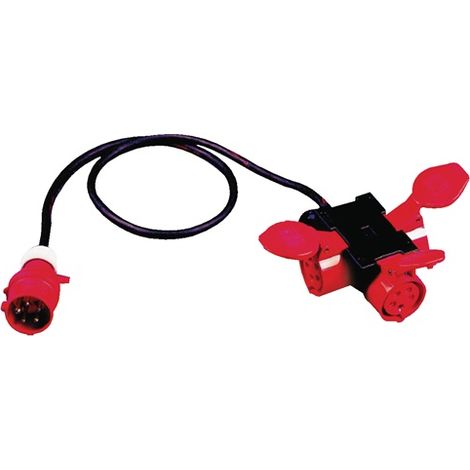 Kompaktverteiler mit Zuleitung CEE-16 A, 5-polig - 9530143