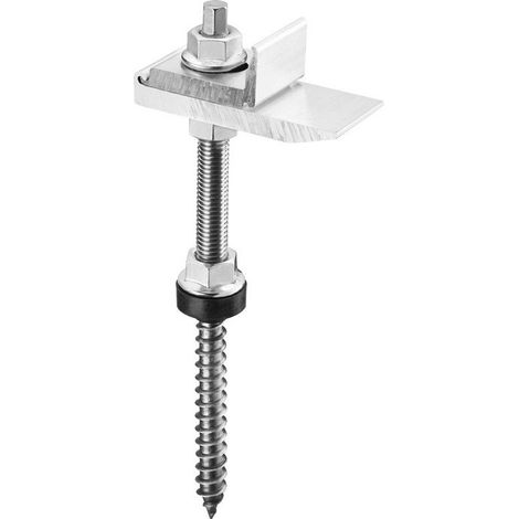 SET GANCI INOX PER OKF - TETTO IN LAMIERA (da 2)
