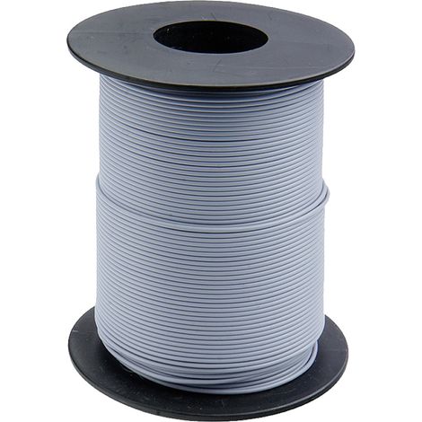 Donau Elektronik 125-S25-9 Litze 1 x 0.25 mm² Grau 25 m