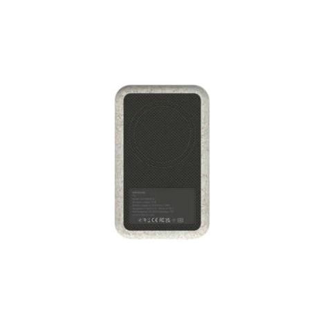 KREAFUNK CARGADOR 15W POWER BANK CON CARGA INALÁMBRICA QI 5K MAH AMARILLO