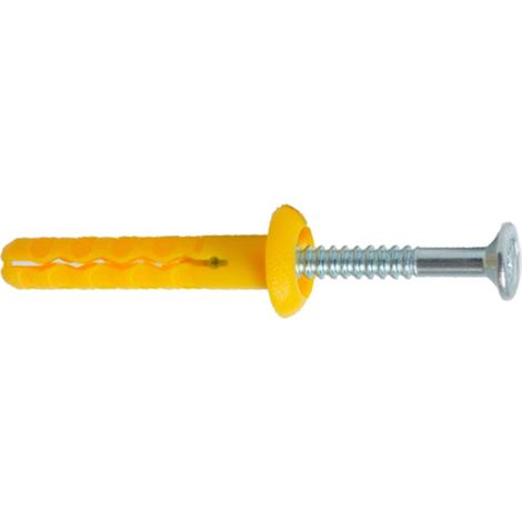 TASSELLO A PERCUSSIONE 6X38MM C/VITE "DEVIL"