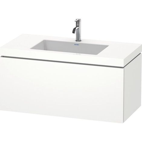 DURAVIT LC6918O8484 L-Cube cbonded blanc