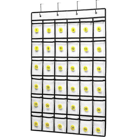 Diagramm für Handytaschen, Taschenrechner für die Klassenzimmerorganisation