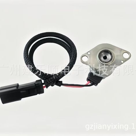 702-21-55911 12V solenoid valve suitable for Komatsu WA430-6, WA470-6, and WA250PZ-6, in stock. (1/4)