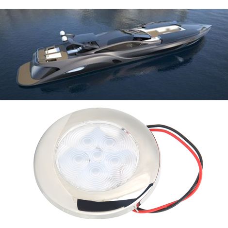Plafonnier LED dôme IP66 pour intérieur de bateau, yacht ou camping-car (1/5)