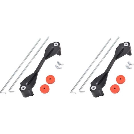 supports de fixation universels pour barres transversales de batterie, compatibles avec les batteries de 55 Ah, 60 Ah, 68 Ah, 70 Ah, 72 Ah, 85 Ah et 100 Ah. (1/5)