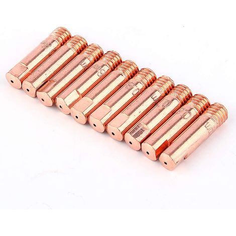 Konvolut von 10 Kontaktspitzen 0,8 x 25 mm – 15AK MIG – Schweißbrennerhalter (1/5)