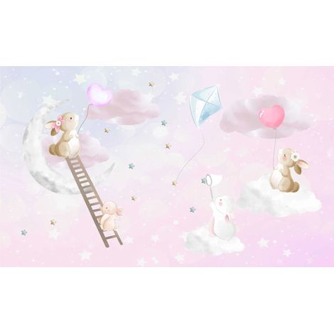 Rosa Heizkörperabdeckung, Heizkörperabdeckung für Kinder, Magnet, 60 x 100 (1/3)