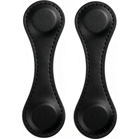 2 Porte Serviettes Magnetiques Cuir Pince Torchon Cuisine Salle Bain (1/5)