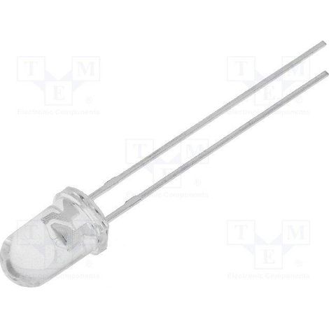 Diodo a LED Blanco Caldo 5mm 20000mcd Ll504wc2e-w6-3tc