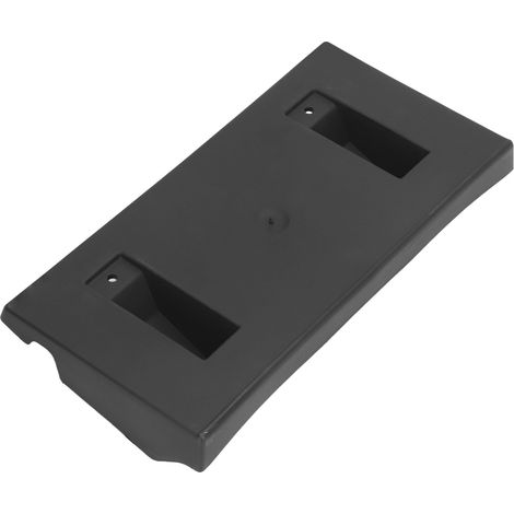Plaque d'immatriculation avant 670025268 Noir Antichoc Support Mâle Pour Maserati Ghibli M157 2014-2017 (1/5)