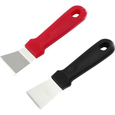 2pcs Grattoir pour Imprimante 3D, Acier Inoxydable Spatules pour Imprimante 3D Outils Démontage Modèle Sécurité Professionnel Accessoires d'Impression 3D Sans Endommager Surface Construction