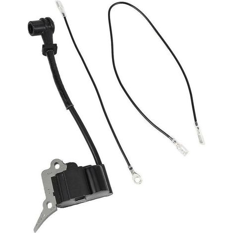 Bobine d’allumage pour tronçonneuse 25 cm³Compatible avec moteurs essence de jardinMatériau ABS résistantAllumage fiable et précis (1/4)