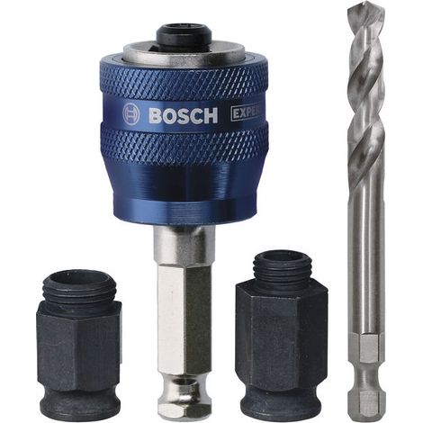 Bosch EXPERT Power Change Plus Set Hex Shank 11 mm HSS Adapter Nuts 2608902039