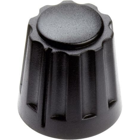 Tête de bouton rotatif Mentor 4331.4000 noir (Ø x H) 14.5 mm x 14 mm 1 pc(s) (1/3)