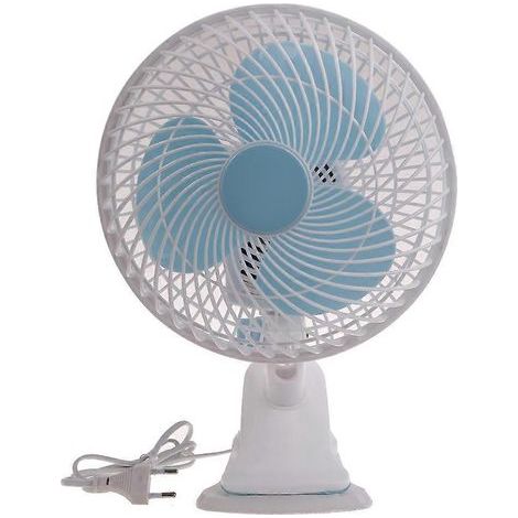 9-Zoll-Tragbarer Universalventilator 30W Clip-On Campingventilator Desktop-Kühlventilator - Europäischer Stecker (1/4)