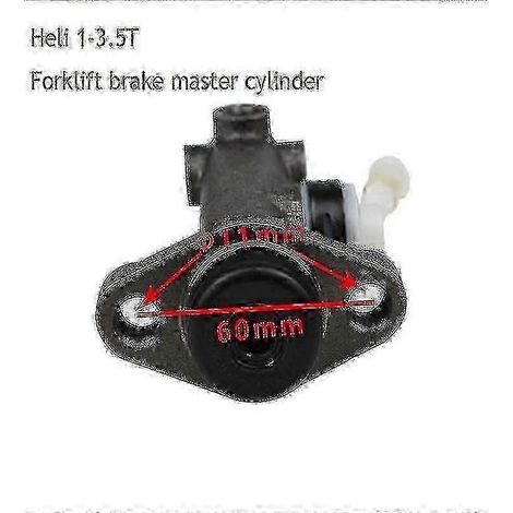 Maître-cylindre de frein hydraulique compatible avec les composants de levage de 1 à 3,5 tonnes (LX)WHBYV (1/4)