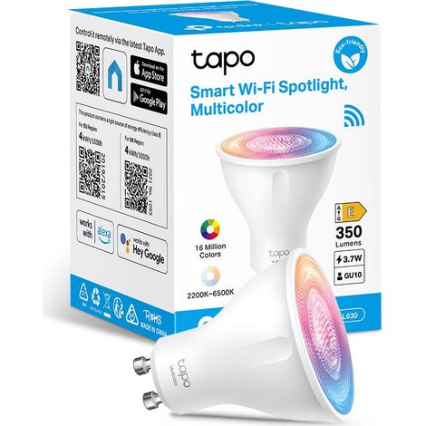 Ampoule Connectée GU10, Multicolore LED Dimmable L610, 1 pièce (1/5)