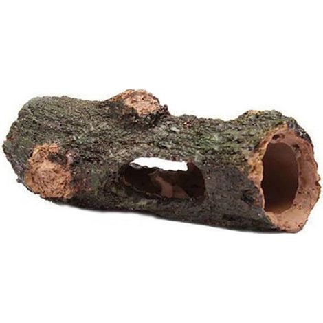 Tronc Creux - Décoration Aquarium - Cachette Poisson - En Résine Artificielle - Pour Bassin Intérieur - 1 Pièce (1/5)