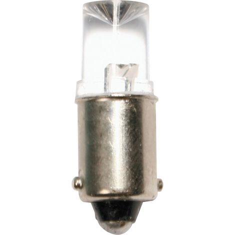 12V Led Series - 1 Led - (T4W) - BA9s - 2 pz - Scatola - Bianco (1/4)