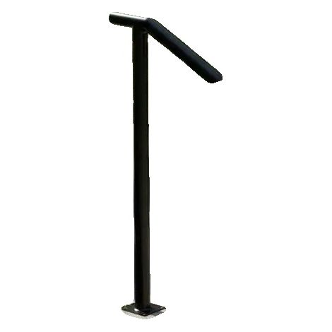 Rampe d'escalier, Construction en fer, Caractéristique anti-rouille, vert armée (1/2)