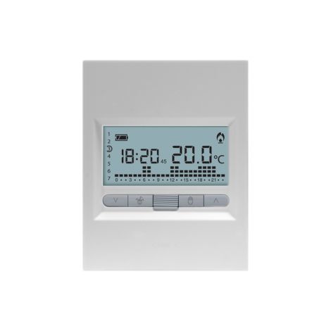 BPT Came TH350 termostato incasso compatibile Bticino Living NOW Sabbia Bianco Nero - TH350 TH/350 Bianco