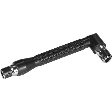 Clé à douille coudée en L, porte-embouts de 1/4 pouce, tournevis à double tête (1/5)