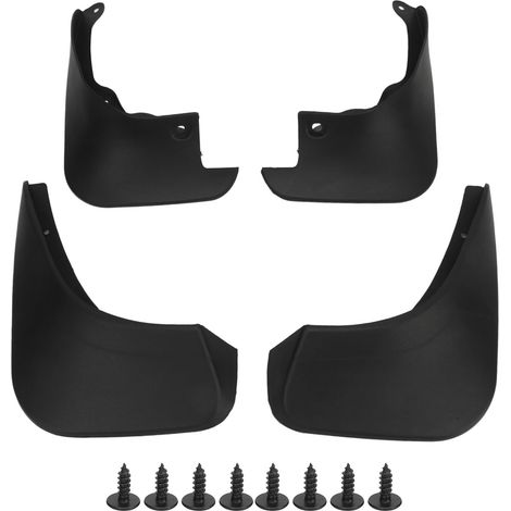 Garde-boue de protection résistant aux intempéries, 4 pièces, garde-boue latéral avant et arrière de remplacement pour Toyota Yaris 2007 à 2013 berline