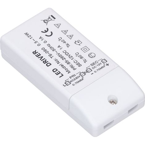 Alimentation LED étanche IP67, transformateur pour éclairage LED intérieur/extérieur, entrée 85-265 V (1/5)