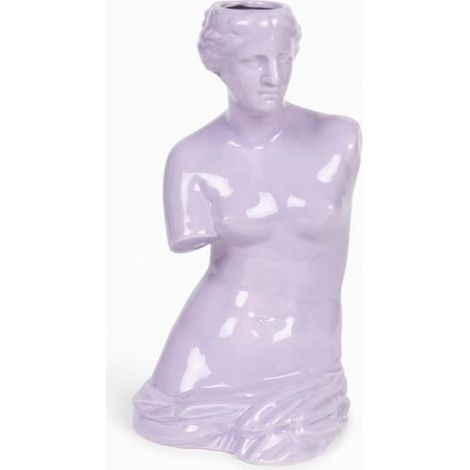 Vase - DOIY - Venus - Keramik - Lavendel - 16x16x31 cm